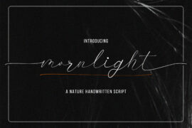 Mornlight – Demo Font