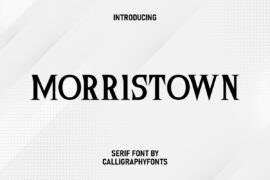 Morristown Demo Font Family