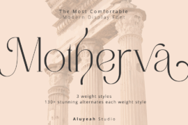 Motherva Font