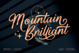 Mountain Brilliant Font Family