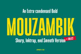 Mouzambik Font Family