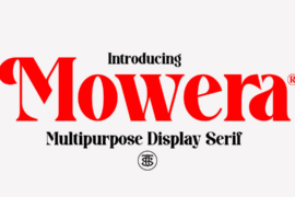 Mowera Font