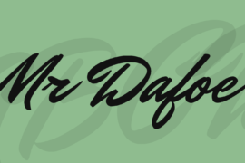 Mr Dafoe Font