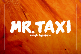 MR.TAXI Font