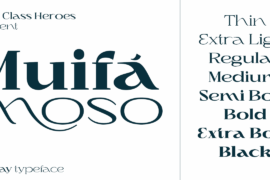 Muifamoso Demo Font