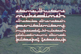 Mukadimah Font