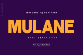 MULANE Font Family