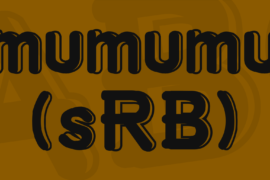 mumumu (sRB) Font