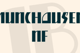 Munchausen NF Font