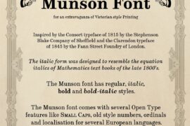 Munson Font Family