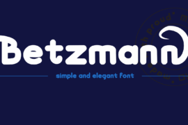 Murisa Betzmann Font