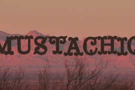 Mustachio Font