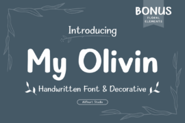 My Olivin (Nabana) Font