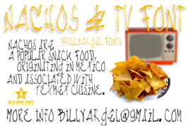 NACHOS & TV Font
