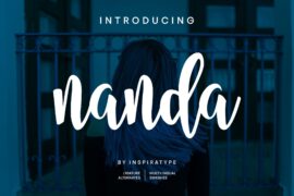 nanda Script FREE Font