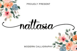 Nattasia – Personal Use Font