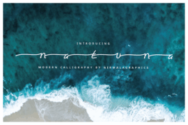 Natuna PERSONAL USE ONLY Font