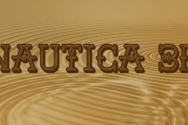 Nautica 3D Font