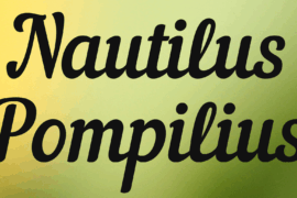 Nautilus Pompilius Font