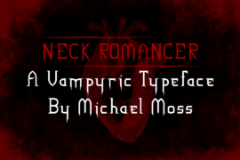 NECK ROMANCER Font