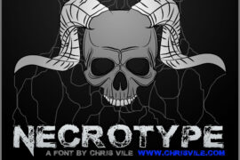 Necrotype Font