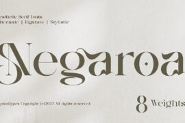 Negaroa Font