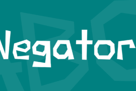 Negatori Font
