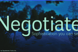Negotiate Font