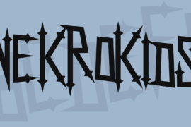 NekroKids Font