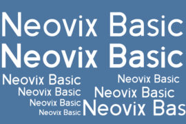 Neovix Basic Font Family