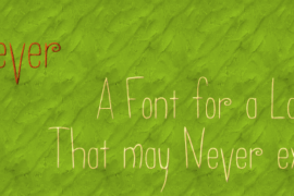 Never Font