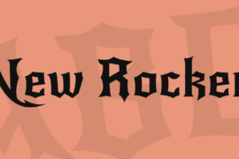 New Rocker Font