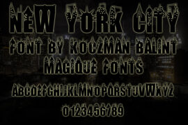 New York City Font