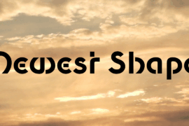 Newest Shape Font Family