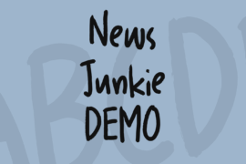 News Junkie DEMO Font
