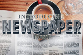 Newspaper Font