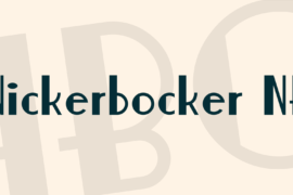 Nickerbocker NF Font