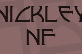 Nickley NF Font