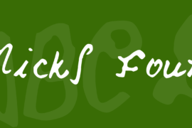 Nicks Font Font