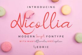 Nicollia DEMO Font Family