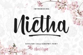 Nictha Demo Font