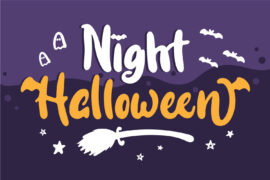 Night Halloween-Personal Use Font