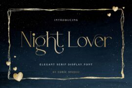 Night Lover Demo Font