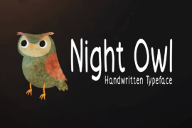 Night Owl Font