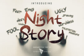 Night Story (demo) Font