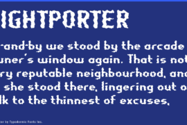 Nightporter Font