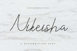 Nikeisha DEMO Font