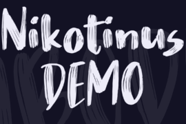 Nikotinus DEMO Font