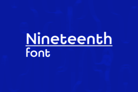 Nineteenth Font