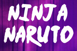 Ninja Naruto Font